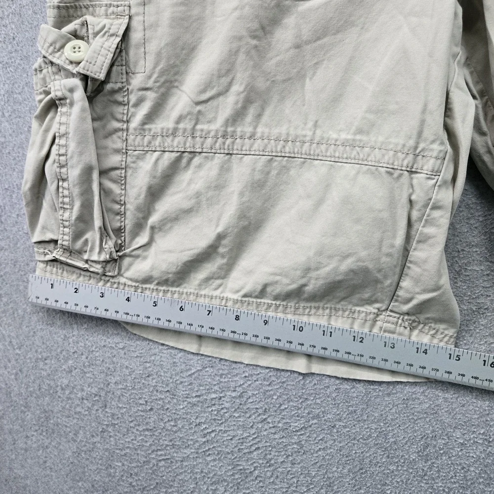 Polo Jeans Company Ralph Lauren Men Shorts 42 Beige Cargo 11